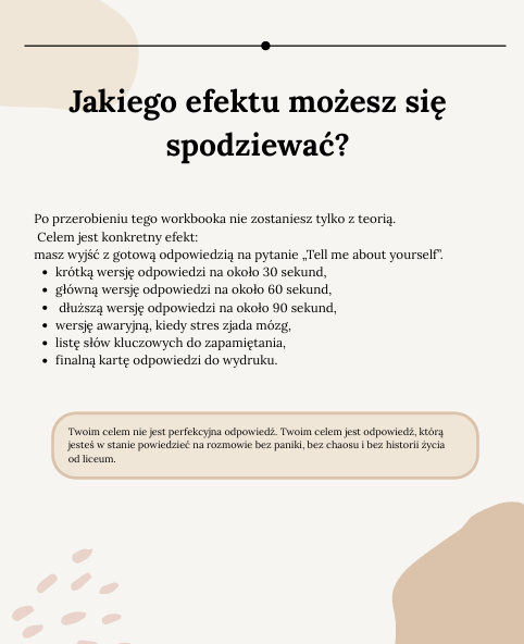 Workbook: „Tell me about yourself - napisz swoją odpowiedź krok po kroku” - obrazek 4